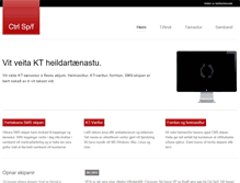 Tablet Screenshot of ctrl.fo